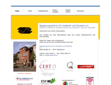 Tablet Screenshot of begegnungszentrum-ibbenbueren.de